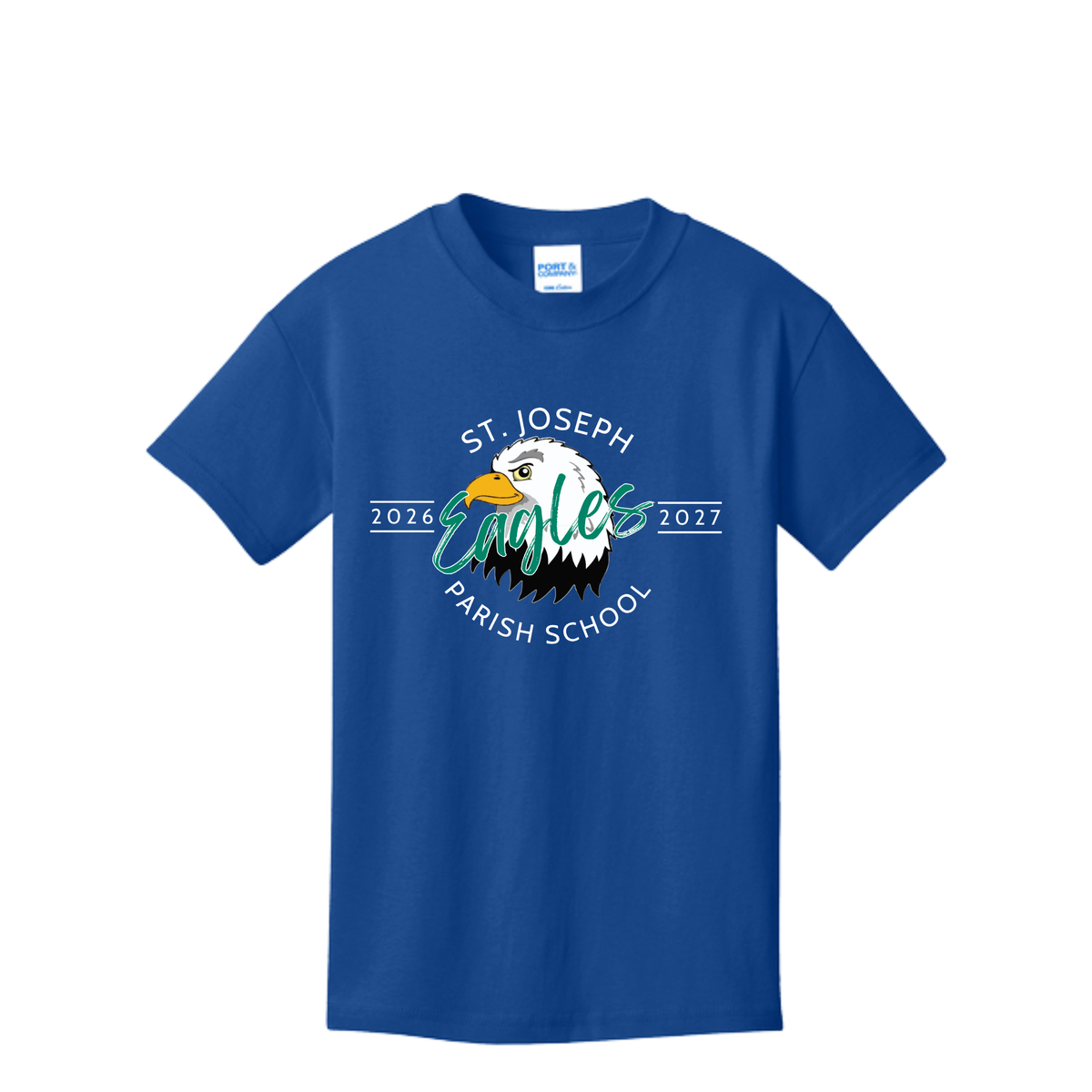 SJS Eagles 2026-2027 Royal Tee