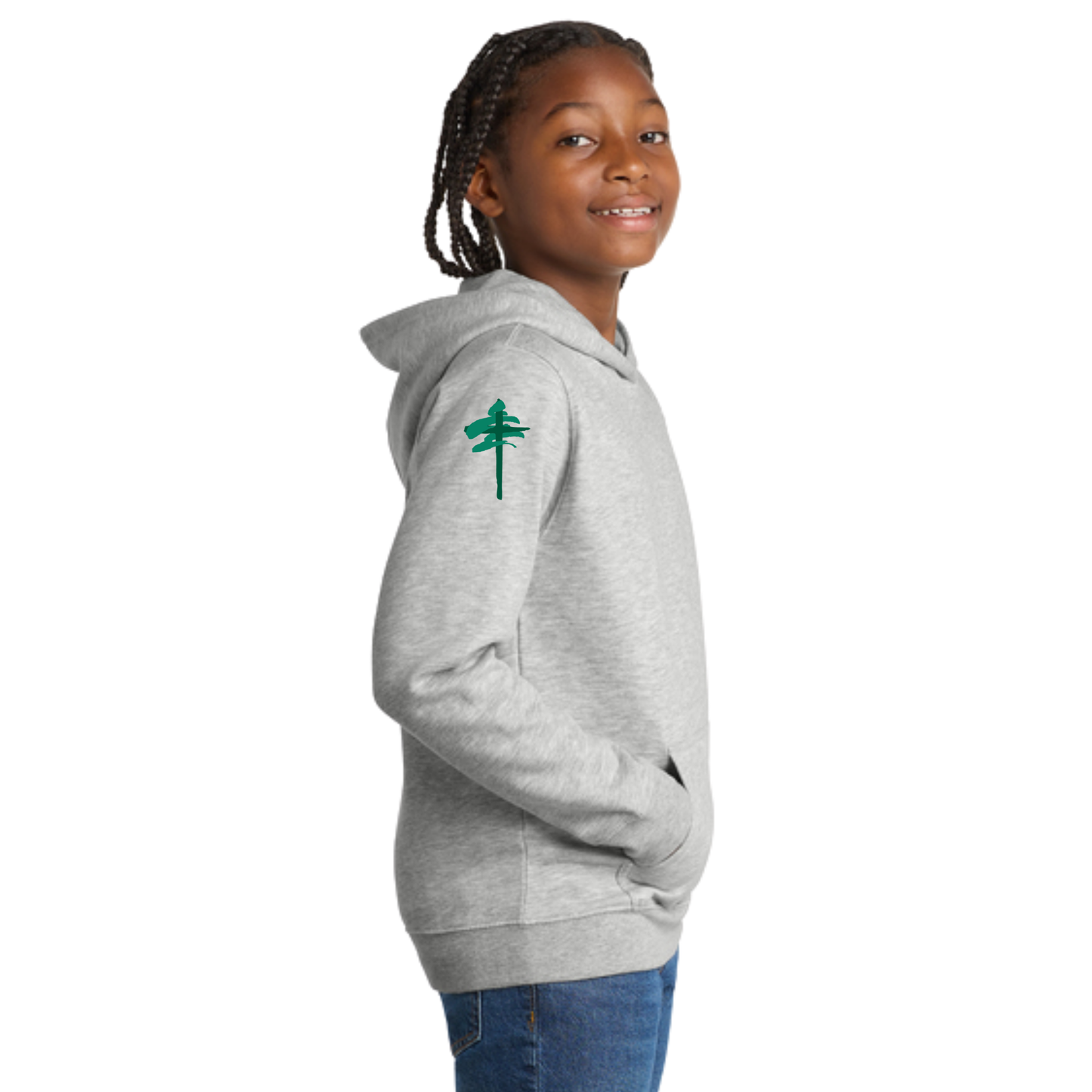 Youth SJS Eagles with Sunglasses Hoodie